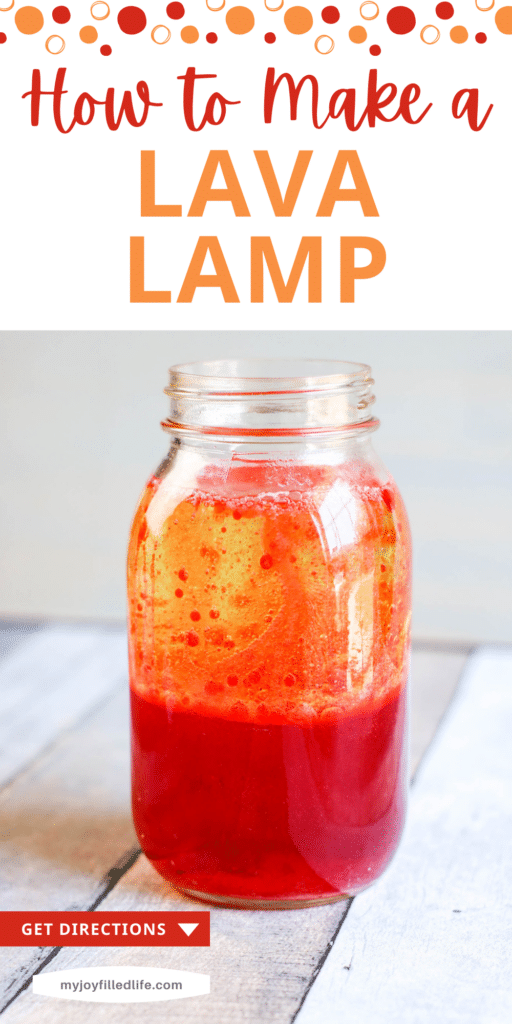 DIY Lava Lamp Science Activity for Kids - My Joy-Filled Life