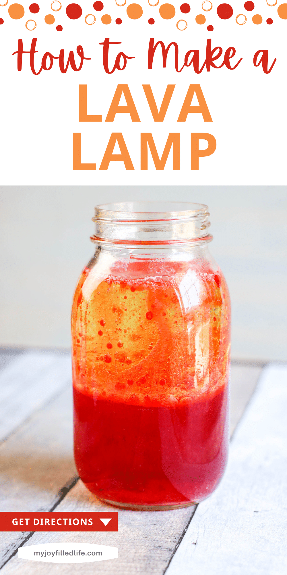 make a lava lamp at home