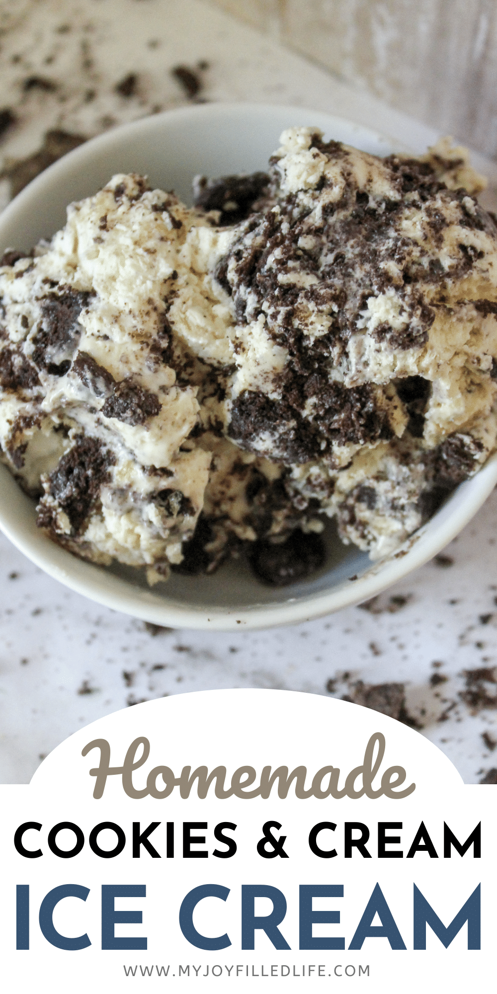 Cookies and Cream Ice Cream Recipe