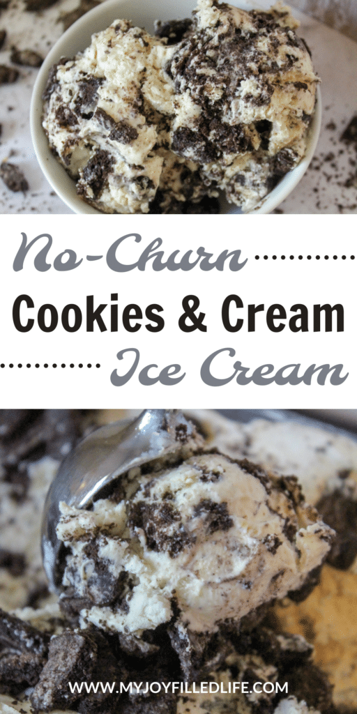 Cookies and Cream Ice Cream - My Joy-Filled Life