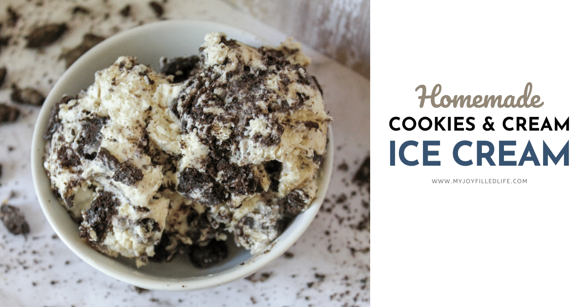 No Churn Cookies & Cream Ice Cream