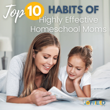 Homeschool Mom Habits