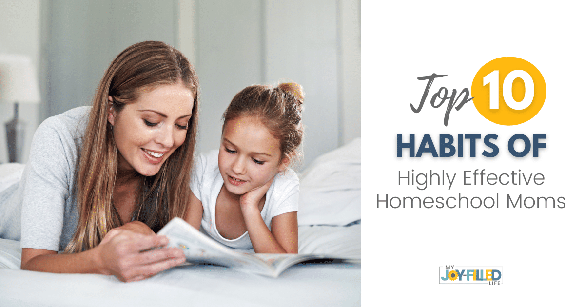 Homeschooling Mom Habits