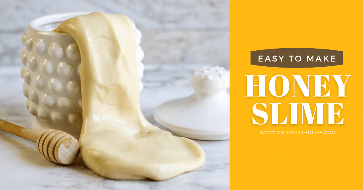 Honey Slime Recipe - Pre-K Printable Fun