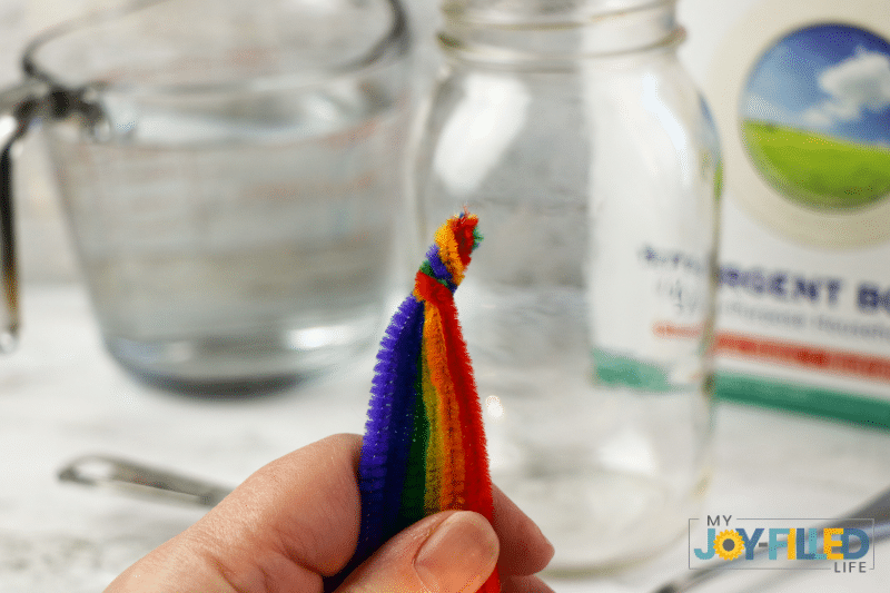 making crystal rainbows