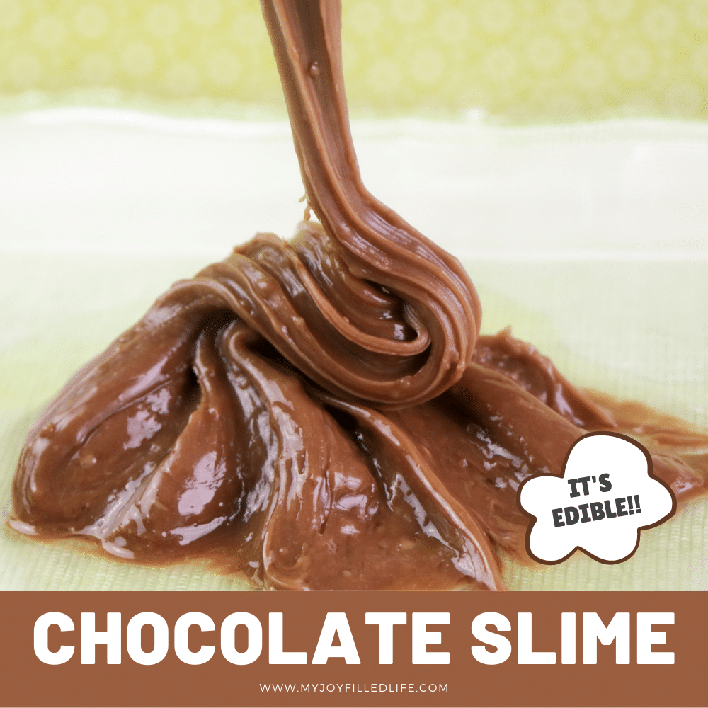 Edible Chocolate Slime Square Image