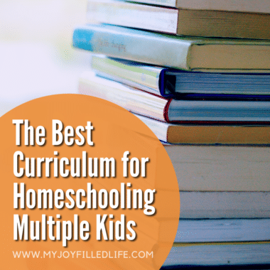 How to homeschool multiple kids