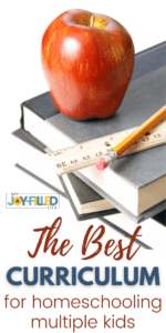 How to homeschool multiple kids
