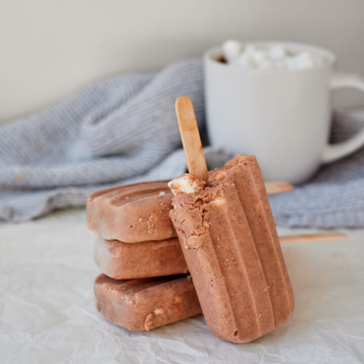 Hot Chocolate Popsicles