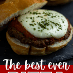 The best ever pizza burger recipe.