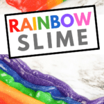 how to make rainbow slime