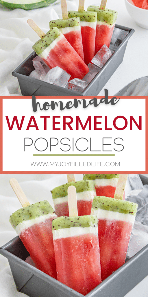 homemade popsicle recipe with watermelon 