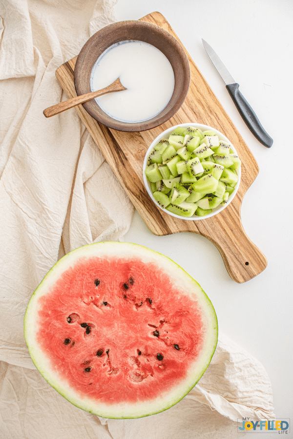 ingredients needed to make watermelon popsicles 