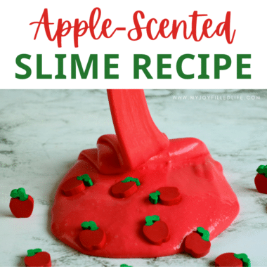 apple scented slime