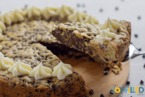 CHOCOLATE CHIP COOKIE CAKE