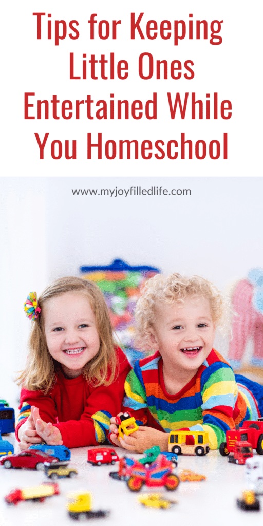 Tips for Keeping Little Ones Entertained While You Homeschool