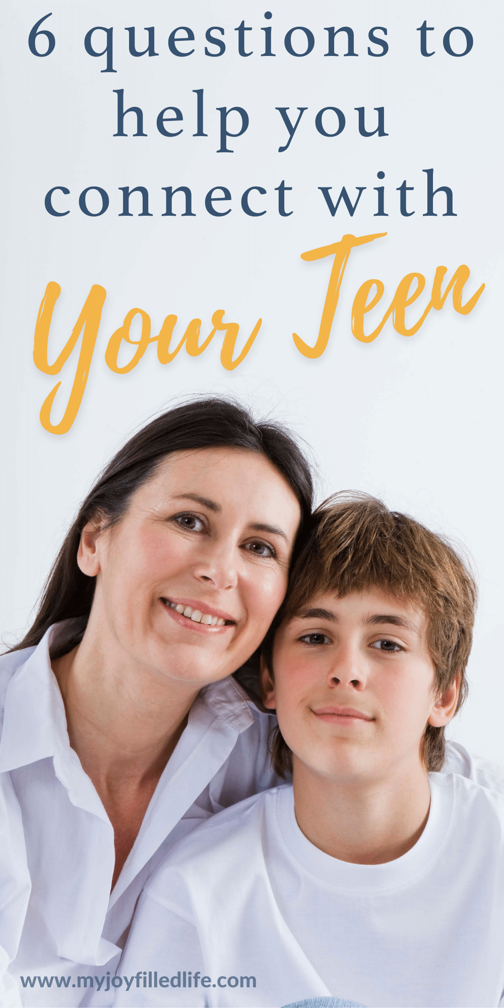 Questions to connect with teen