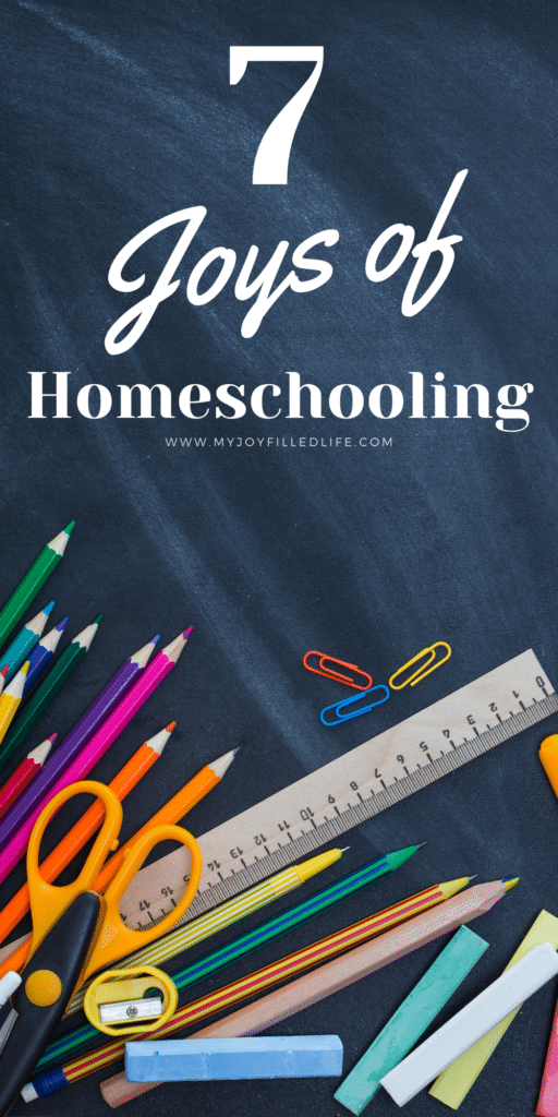 The 7 Joys of Homeschooling My JoyFilled Life