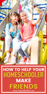 how to help your homeschooler make friends
