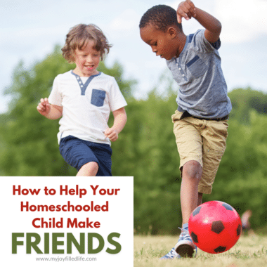 how to make friends as a homeschooler