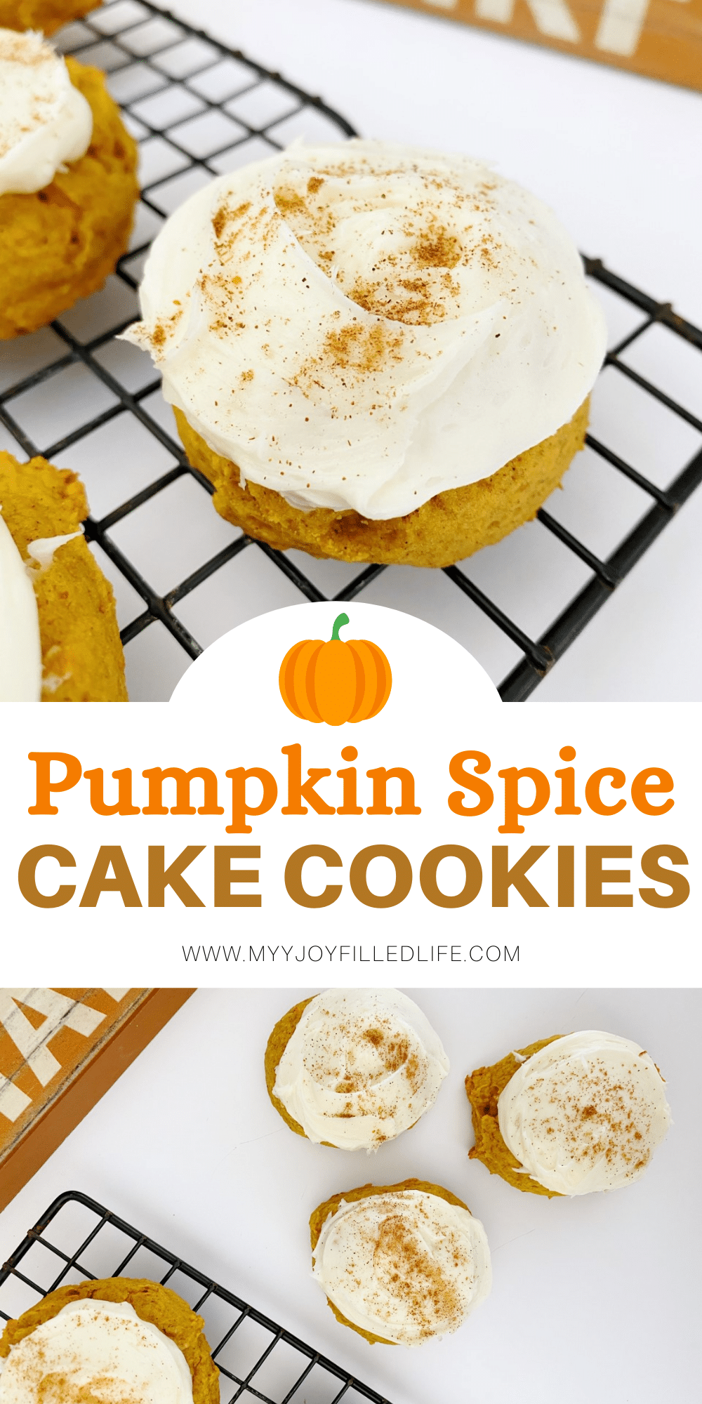 Pumpkin Spice Cookies Pin