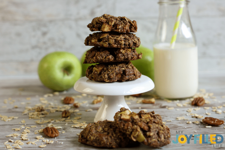 Apple Pie Oatmeal Breakfast Cookies My JoyFilled Life