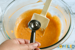 adding contact solution to the slime recipe