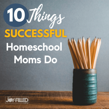 Successful Homeschool Mom