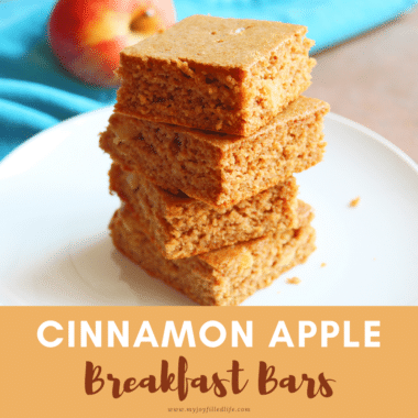 Cinnamon Apple Breakfast Bars FB