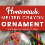 Melted Crayon Ornaments