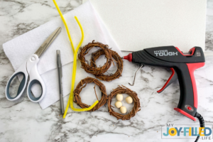 crafts to make baby Jesus wreath