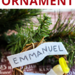 Emmanuel Wreath Ornament