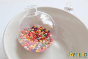 adding the sprinkles