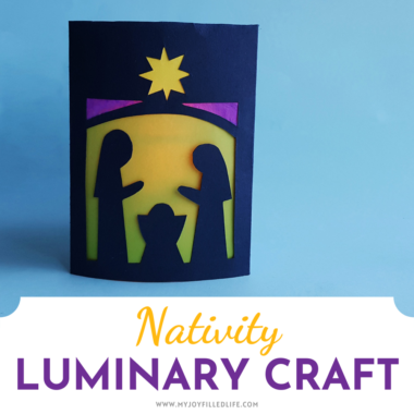 nativity luminary craft