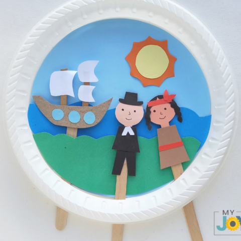 Pilgrims Paper Plate Craft