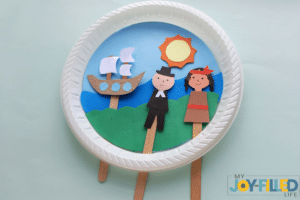 Pilgrims Paper Plate Craft 15