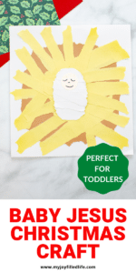Torn Paper Baby Jesus