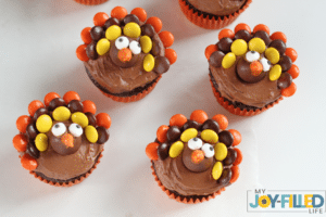 turkey cupcakes