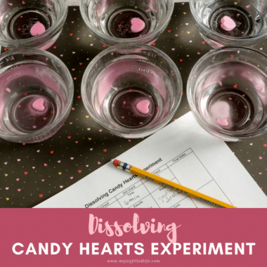 Dissolving Candy Hearts