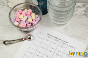 ingredients needed to make dissolving candy hearts