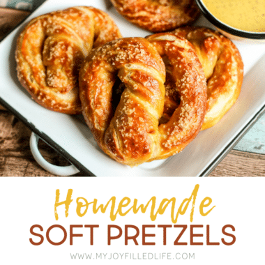 Homemade Soft Pretzels square
