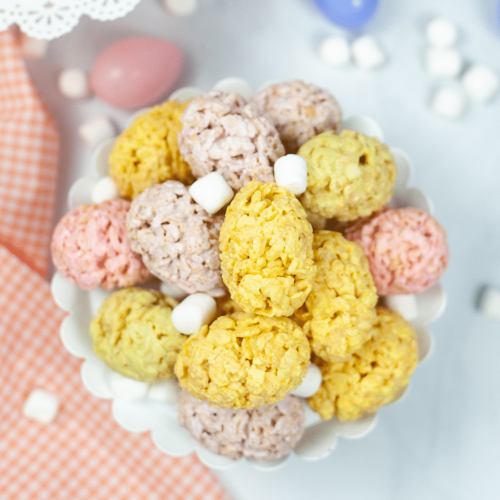 Rice Krispie Easter Eggs 