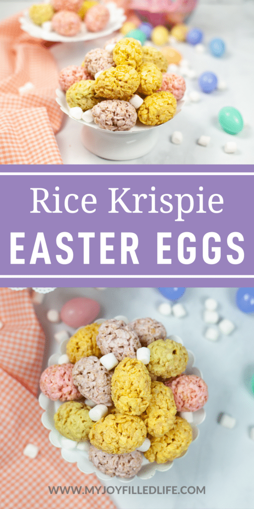 rice krispie easter eggs 
