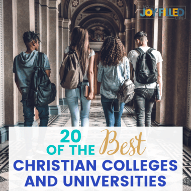 Are you looking for a Christian college or university for your homeschooler kiddo? Choosing a college can be difficult, but finding the right Christian college is even harder. Here are 20 of the best Christian colleges and universities for homeschoolers we think you’ll love!