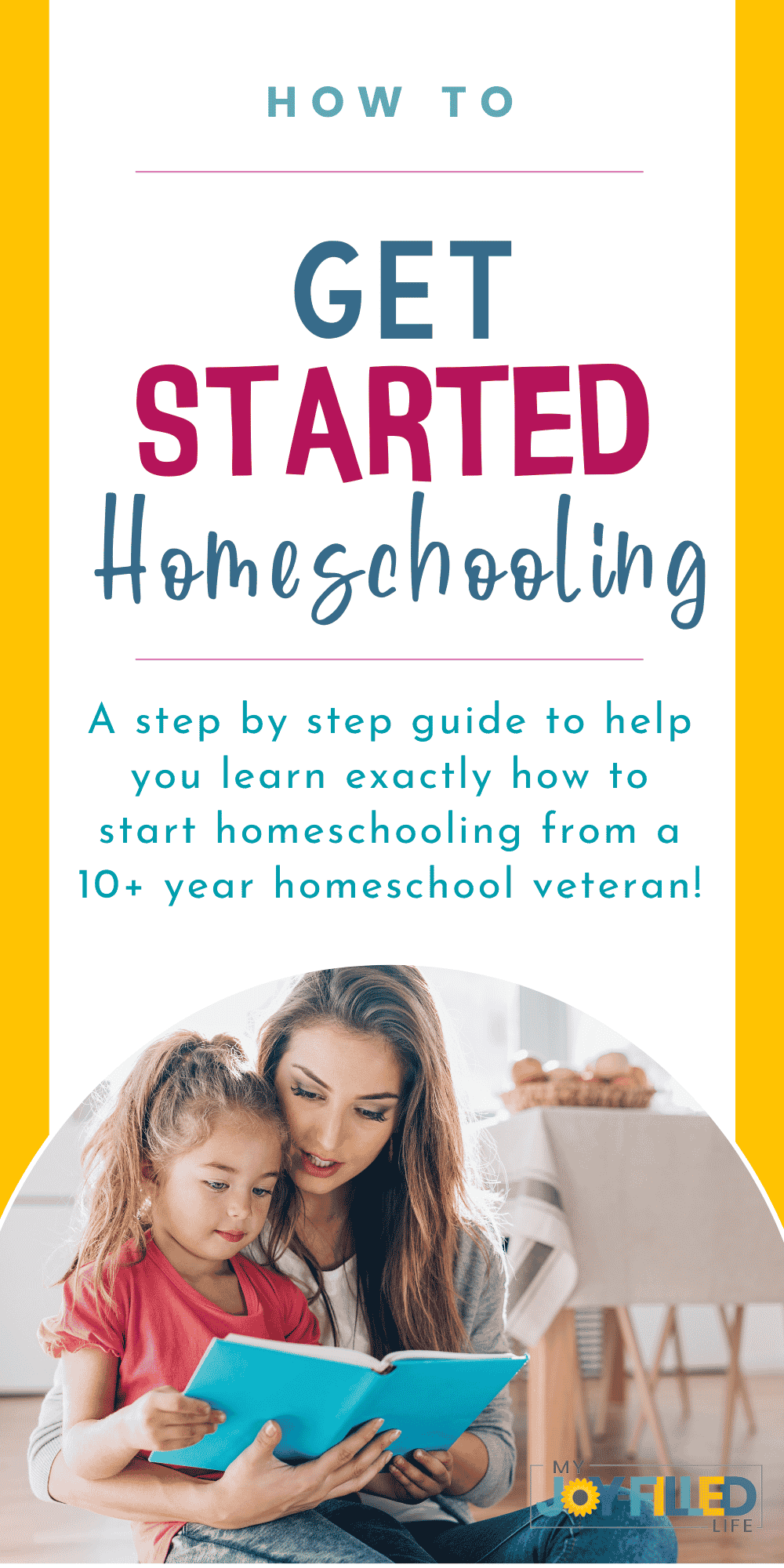 Are you thinking about homeschooling but wondering, "How do I start homeschooling"? Here's everything you need to know to start your homeschool journey! From deciding if homeschooling is right for your family, to finding the right curriculum and creating a homeschool schedule, we've got you covered. Learn how to confidently start homeschooling from a 10+ year homeschool veteran!