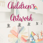Are you looking for ideas for displaying kids artwork, so it doesn't just get forgotten in a dark box within a week? You may think you're bound to refrigerators and magnets for hanging art work, but there are a plethora of other ways to display children's artwork! Here are some creative ways to display children’s artwork that are actually genius, not just cute!