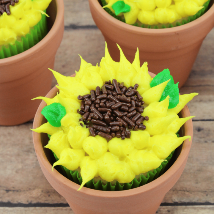 Sunflower Cupcakes