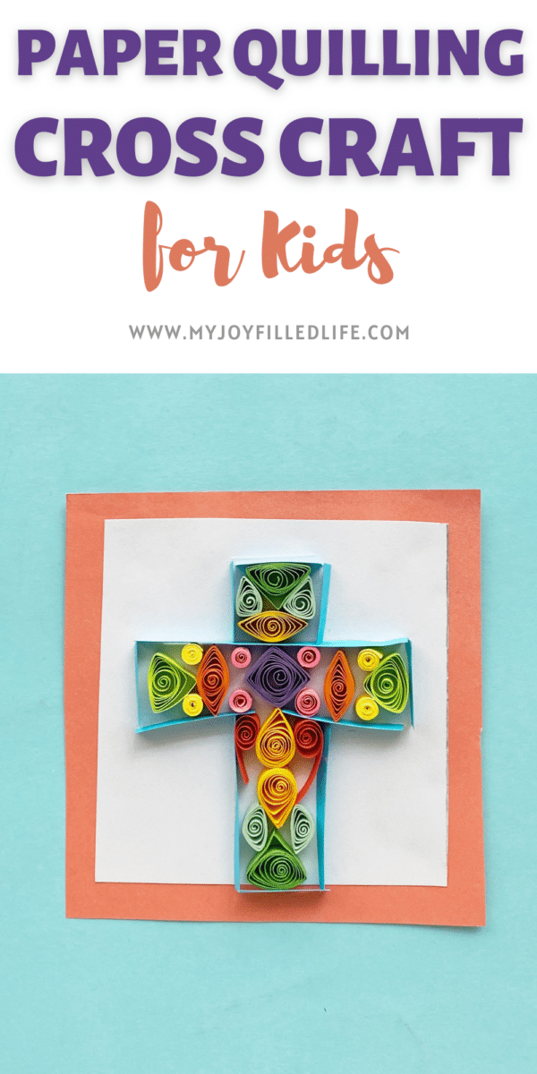How to make a paper quilled cross My JoyFilled Life