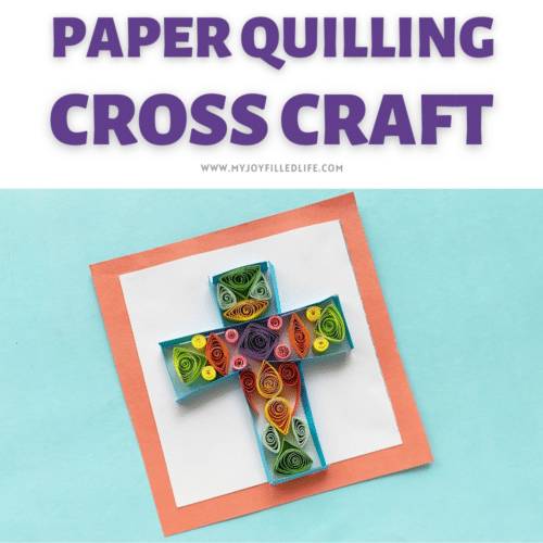 How to make a paper quilled cross My JoyFilled Life