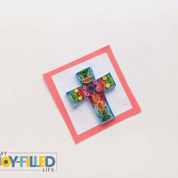 Quilled Cross Craft